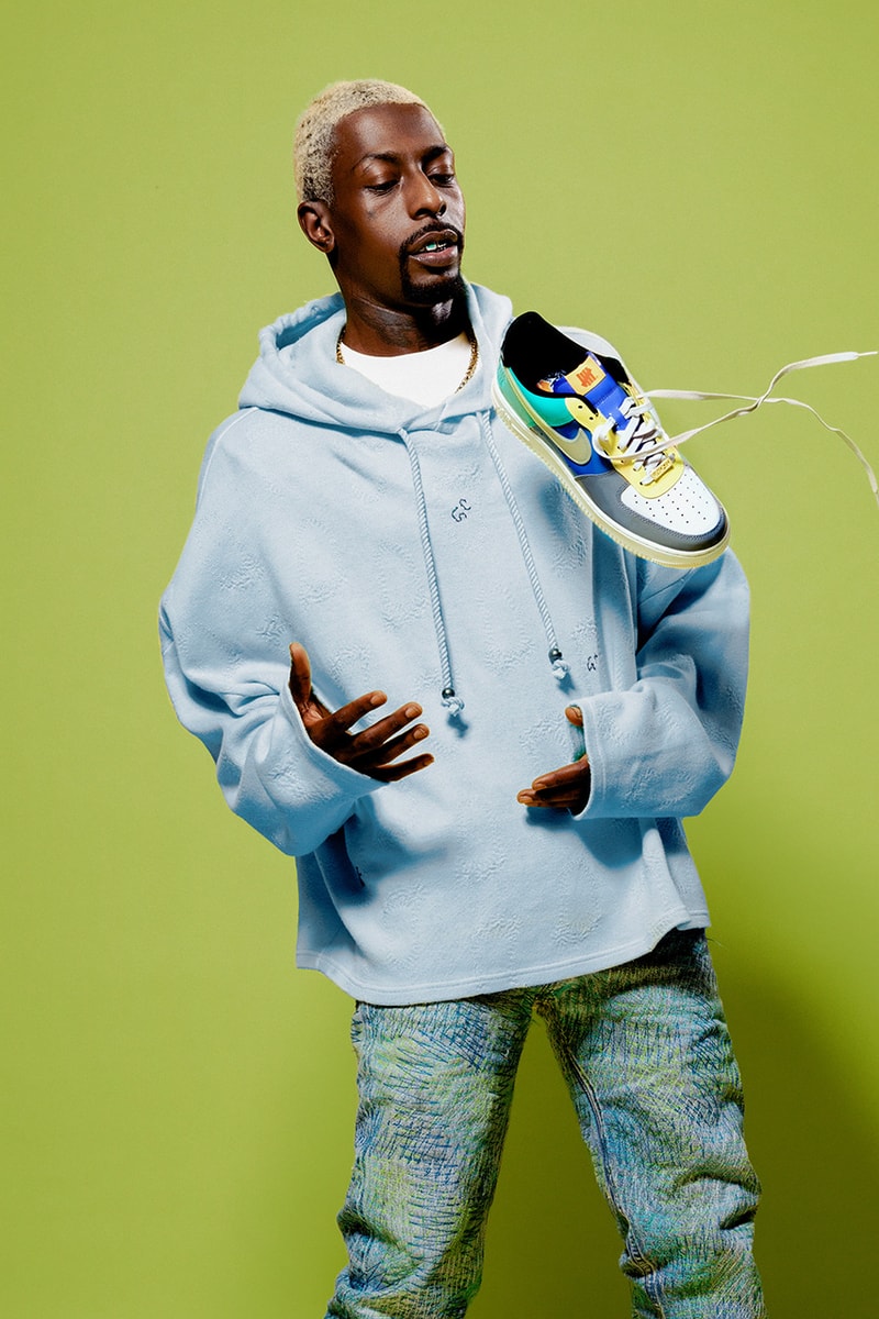 undefeated nike aire force 1 community colorway north america compton community garden feed the streets