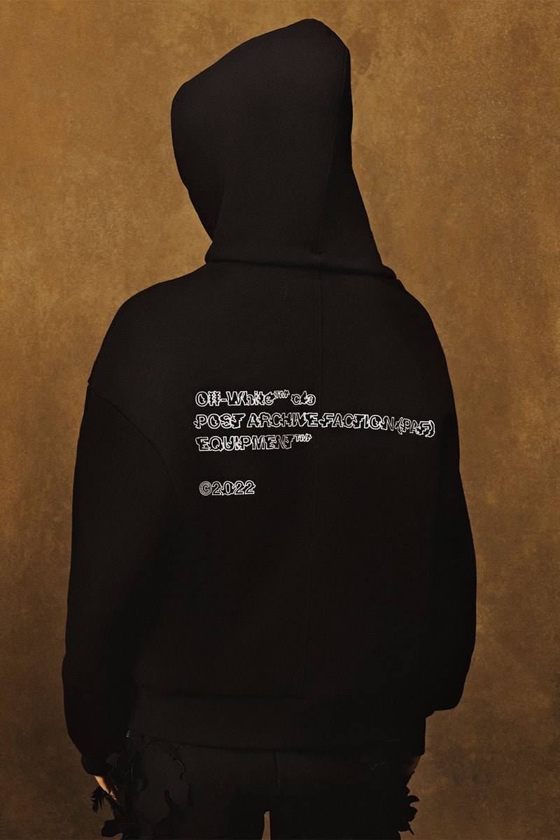 Off-White POST ARCHIVE FACTION Victorinox Helinox Virgil Abloh Collaboration Equipment Release