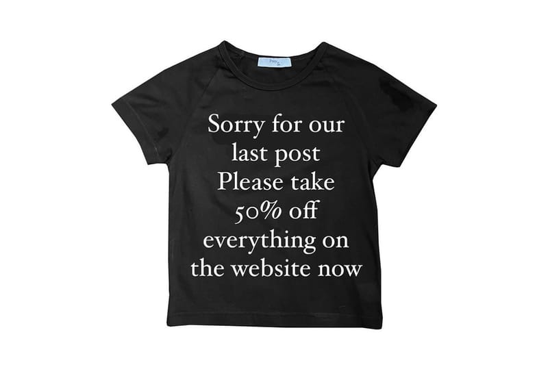 Praying Apologizes for Ableist T-shirt, Sort Of