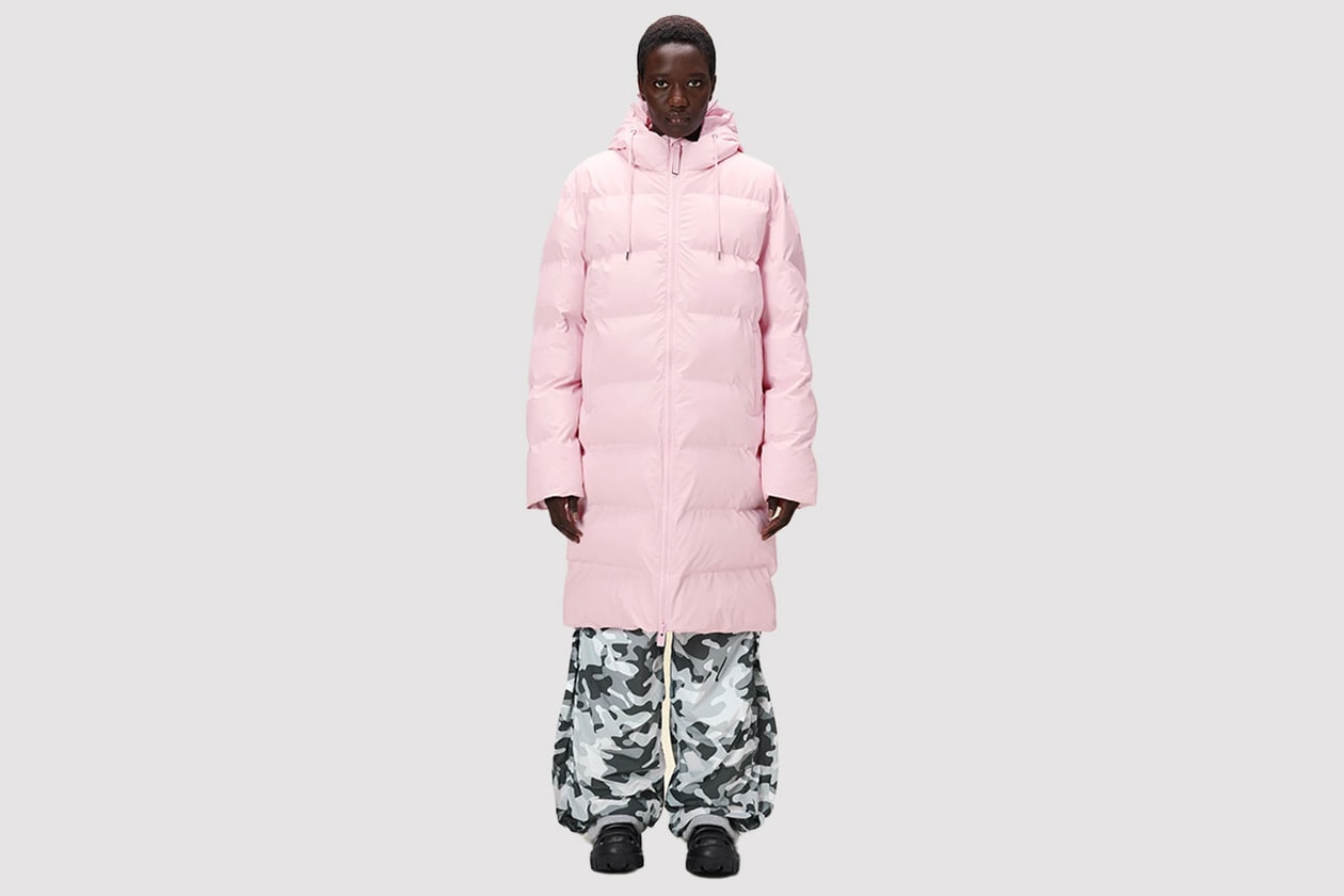 puffer jackets coats rains blue red pink puffy winter clothes