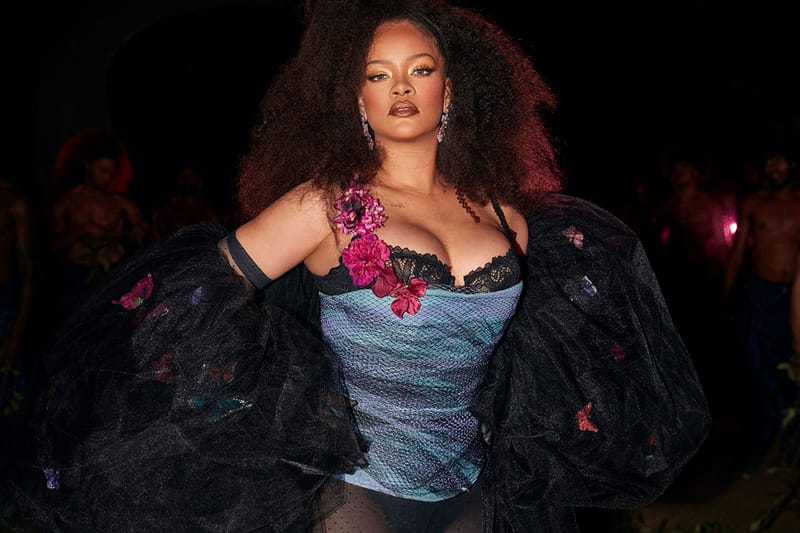 Rihanna Channels Masquerade Boudoir Energy for Savage X Fenty Show