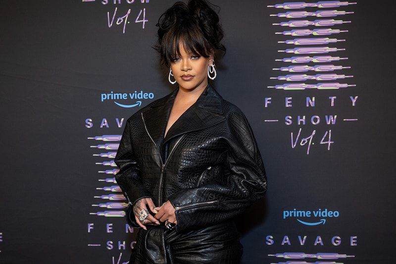 Rihanna half-done box braids hairstyle trend