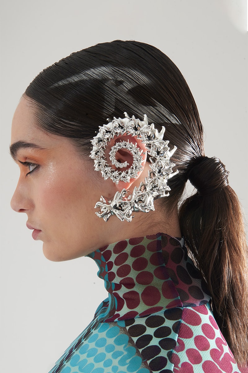 rohan mirza emerging designer interview artefact jewelry collection jean paul gaultier transhumanism robotics 