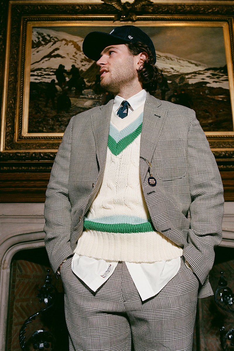 Rowing Blazers Luke Edward Hall fall winter classic motifs archeology 