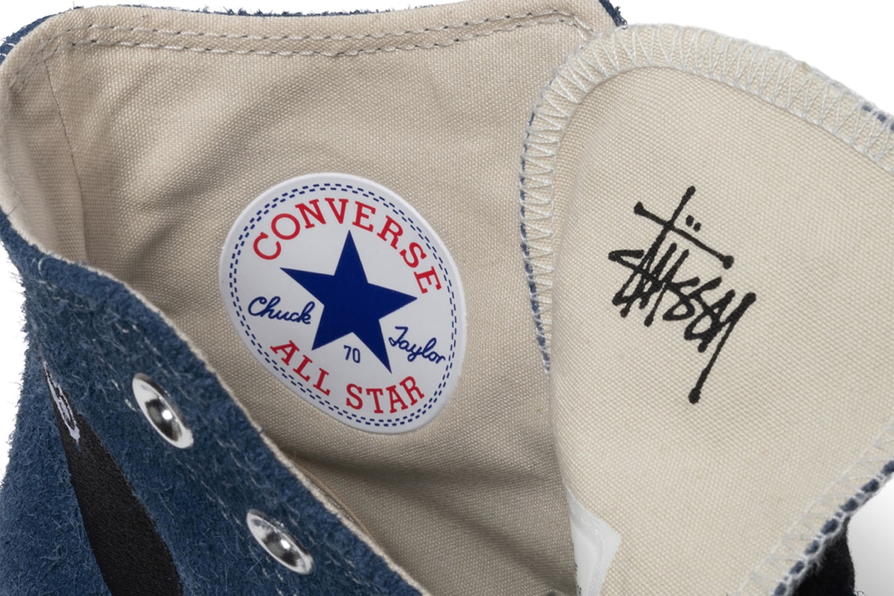 Stussy Converse Chuck 70 Hi, One Star Collaboration Official Images Release Date 