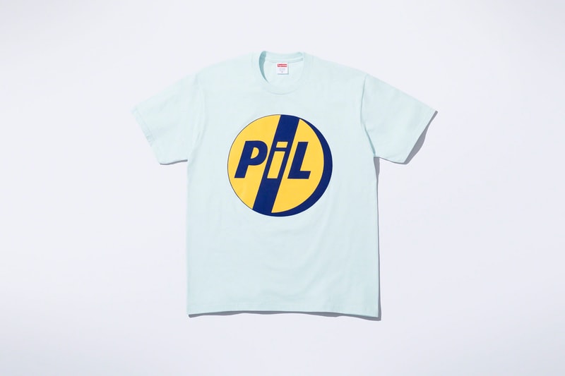 Supreme Public Image Ltd Punk Band Collaboration John Lydon Release Images