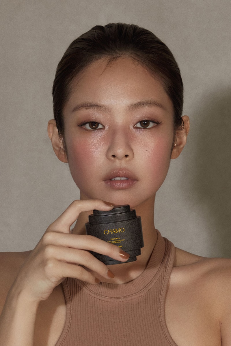 tamburins Perfume Shell X Cream Fragrance Chamo Berga Sandal Lale Campaign BLACKPINK Jennie Where to buy