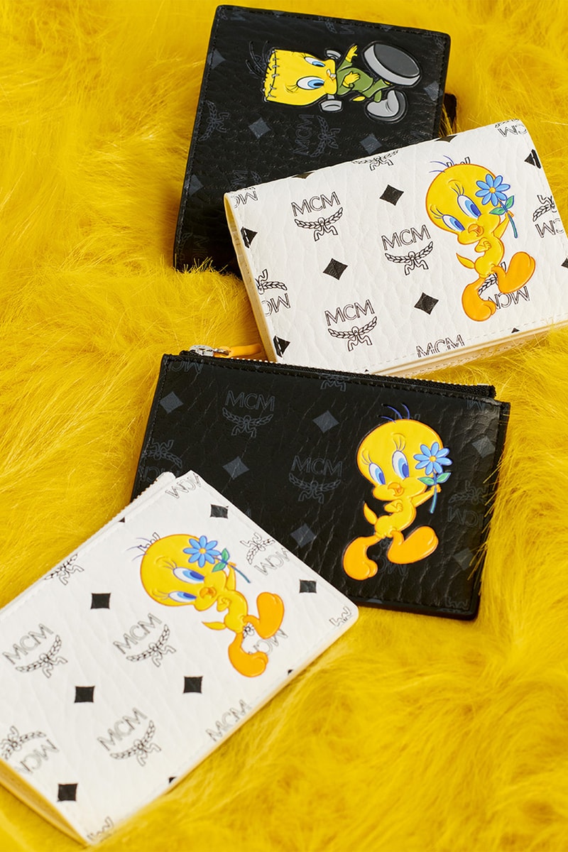 looney tunes mcm tweety bird animation children cartoons collectors items pop ups augmented reality collaboration hoodies t-shirts baseball caps sweaters