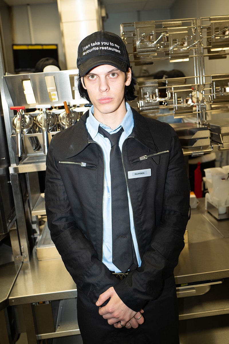 finland label designer vain mcdonalds workwear uniforms collection