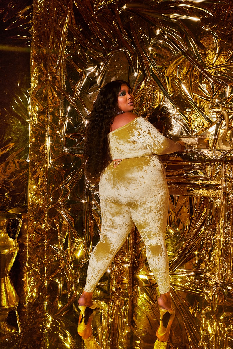 Lizzo yitty velour bodysuits leggings tops athleisure loungewear