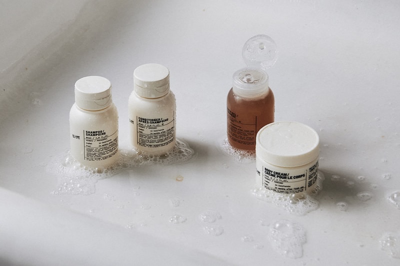  Le Labo Fragrances, New Travel Sets, Hinoki Body & Hair Travel Set, Le Labo Rose 31 and Santal 33 Body & Hair Travel Sets