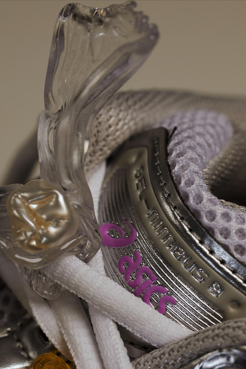 ASICS, Crafts for Mind, Florence Tetier, Nicolas Coulomb, Flowers, Jewelry, Footwear, Sneakers