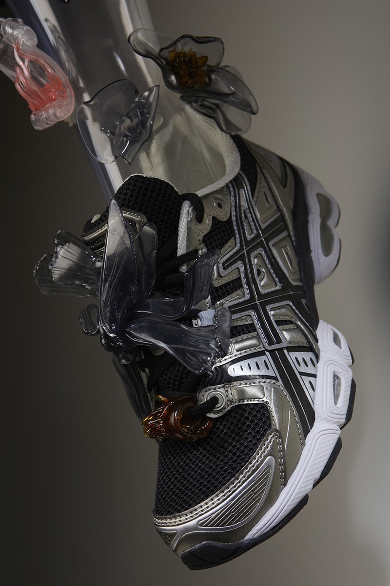 ASICS, Crafts for Mind, Florence Tetier, Nicolas Coulomb, Flowers, Jewelry, Footwear, Sneakers