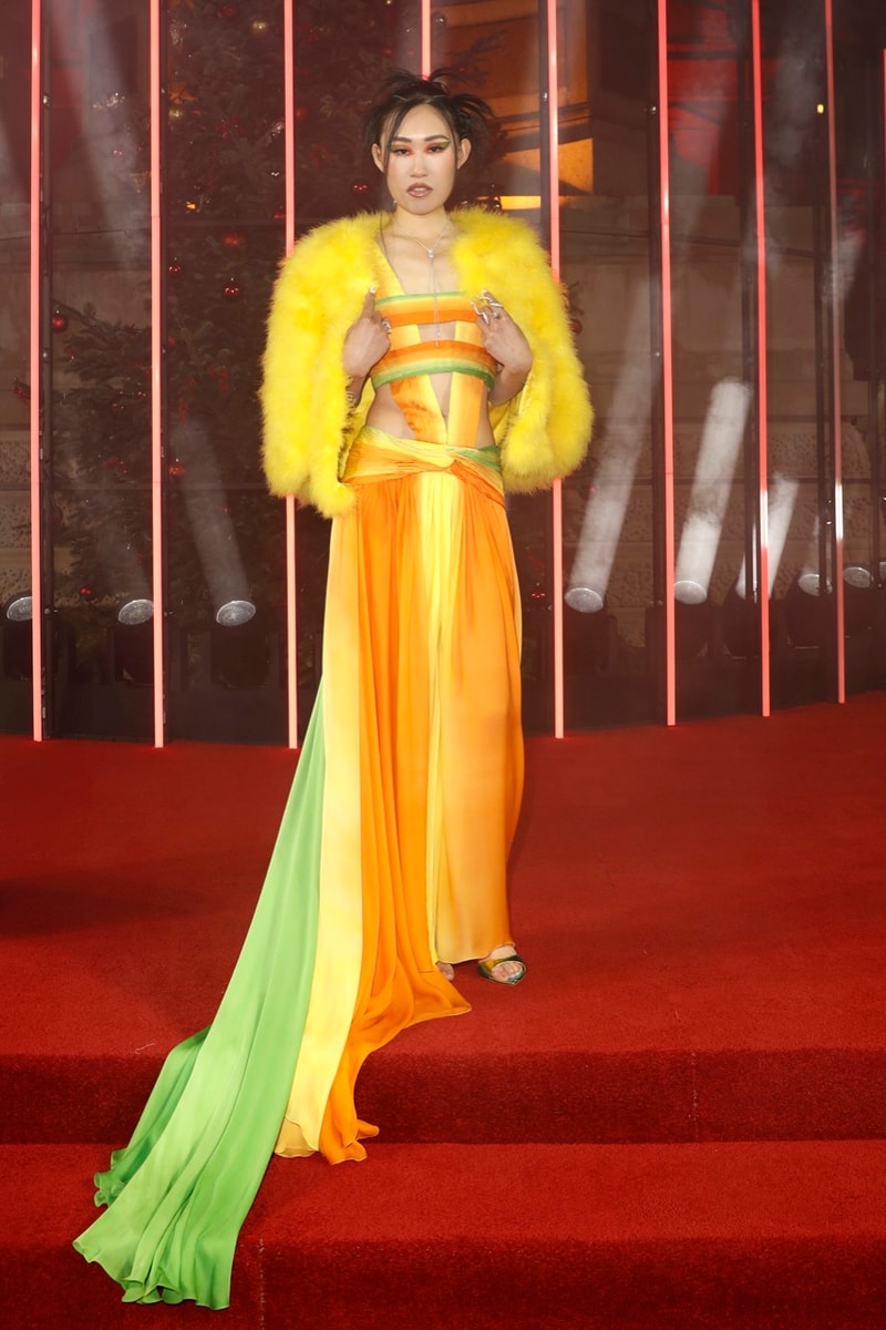 british fashion awards red carpet best dressed christine quinn lily james 