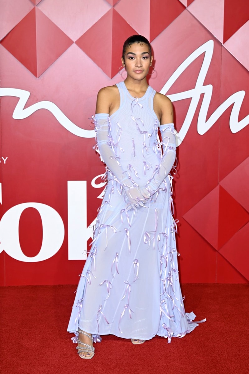 british fashion awards red carpet best dressed christine quinn lily james 