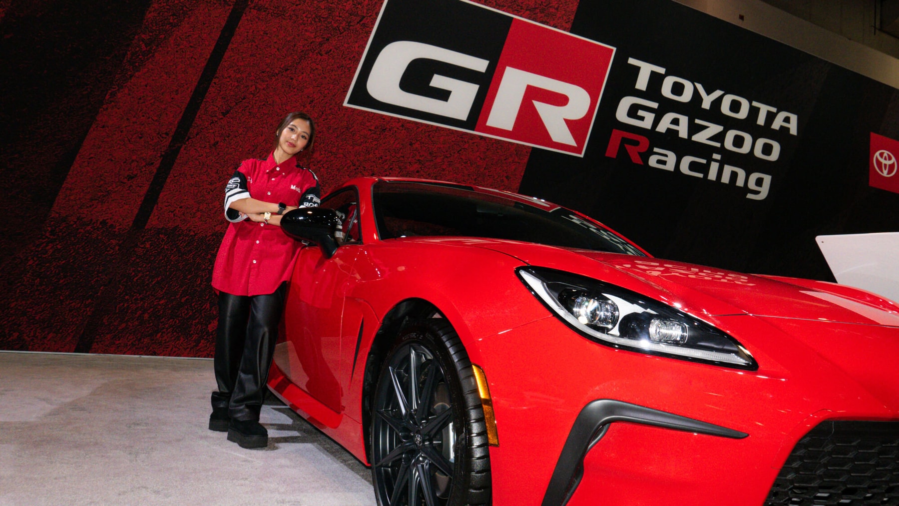 toyota maaya orido sema spend the day toyota gr86 supra corolla racing japanese racer