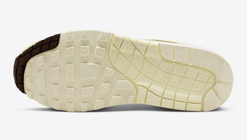 nike air max 1 87 coconut milk gold womens sizing shoe