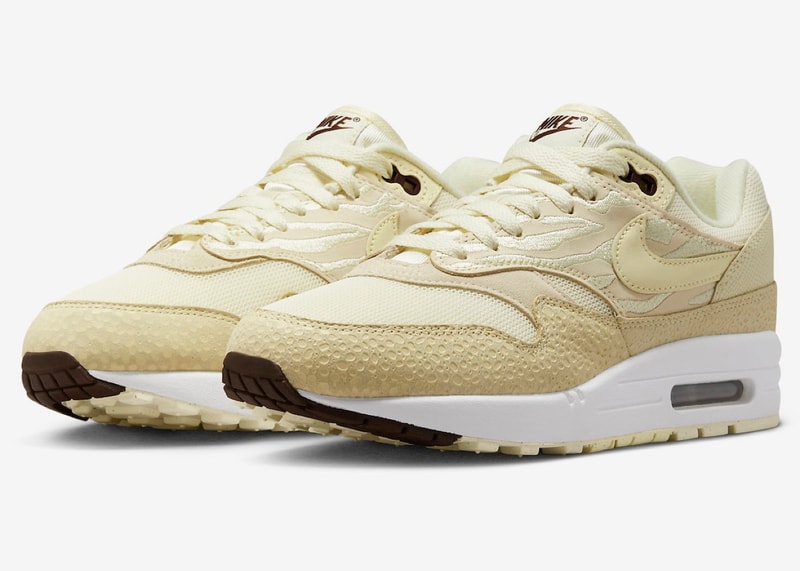 nike air max 1 87 coconut milk gold womens sizing shoe