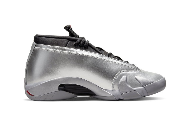 Air Jordan 14 Women's "Metallic Silver" Fire Red Wolf Grey Images Release Info