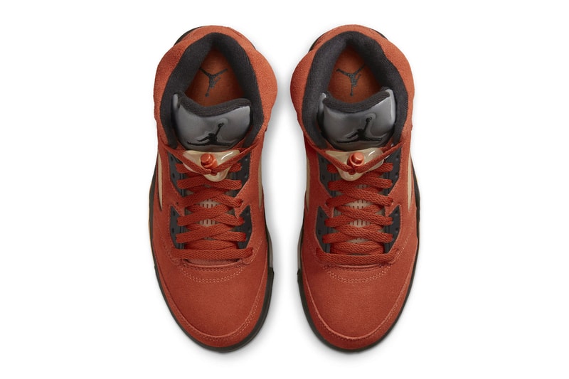 Nike Air Jordan 5 Mars for Her Womens Exclusive Martian Sunrise Fire Red Muslin Images Release