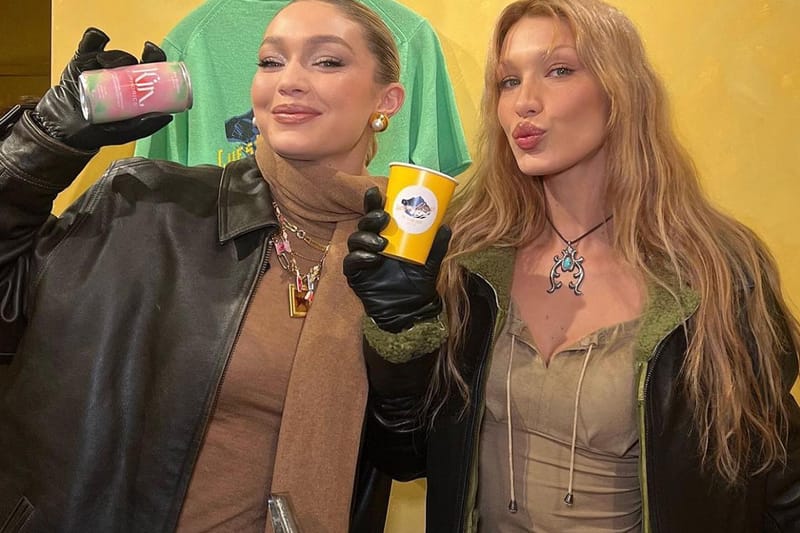 Bella Hadid Shows Off Flowing Honey Mermaid Waves in Aspen