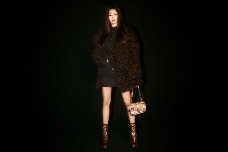 Burberry Jun Ji-Hyun Holiday Festive Campaign Images 