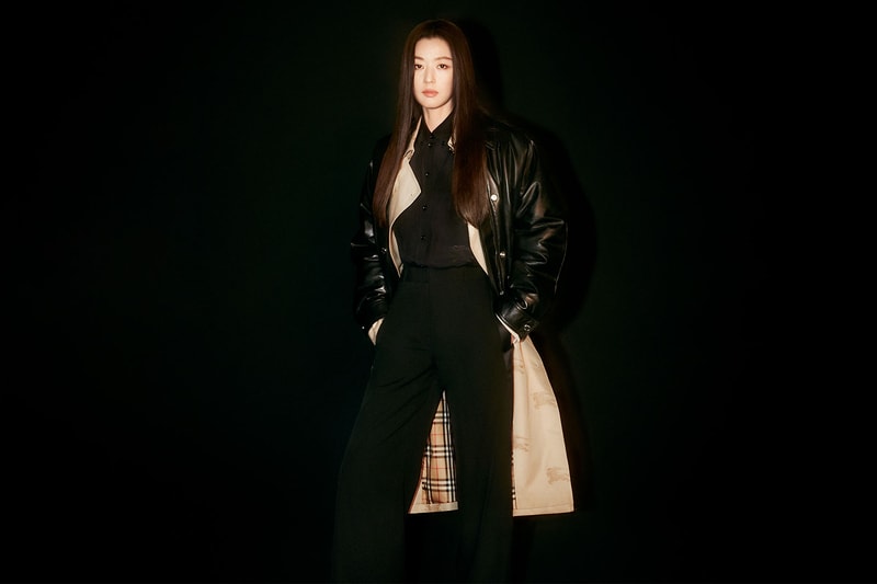 Burberry Jun Ji-Hyun Holiday Festive Campaign Images 