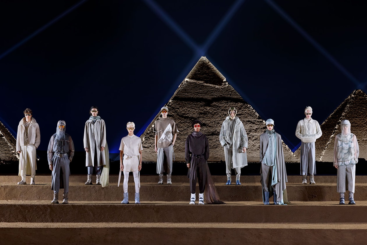 5 Things You Might Have Missed From Dior Men's Pre-Fall 2023 Show in Cairo