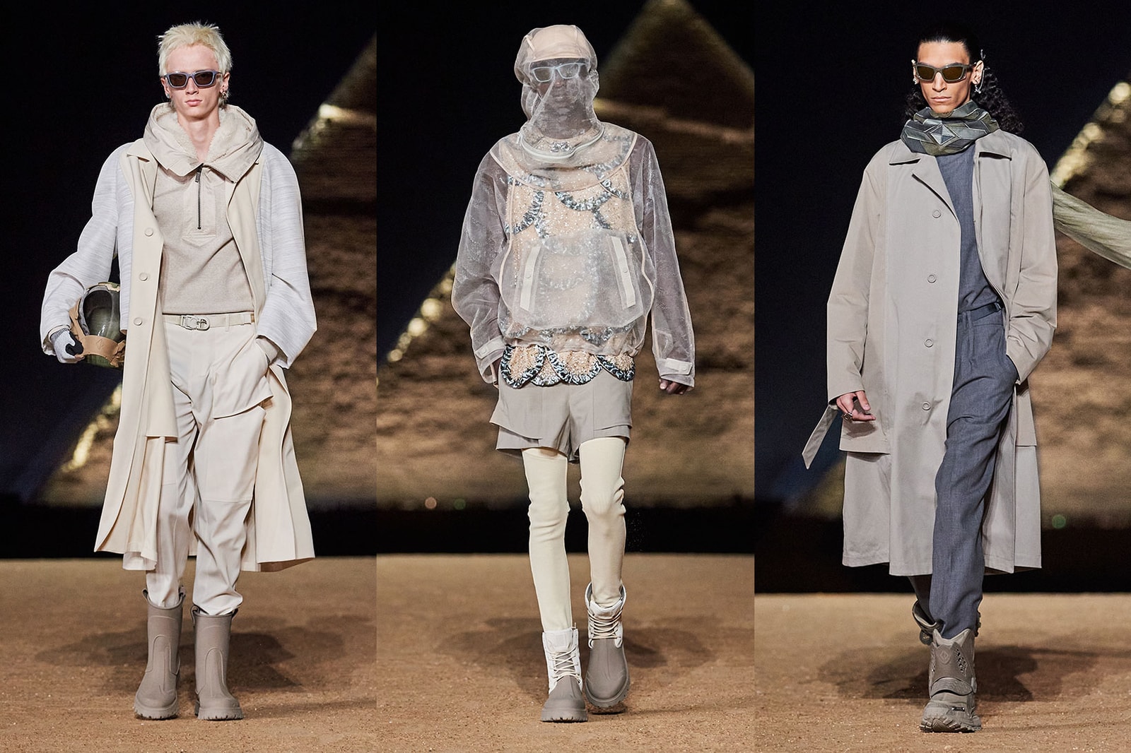 Dior Men Pre-Fall 2023 Cairo Egypt Kim Jones Show Collection Trends Images