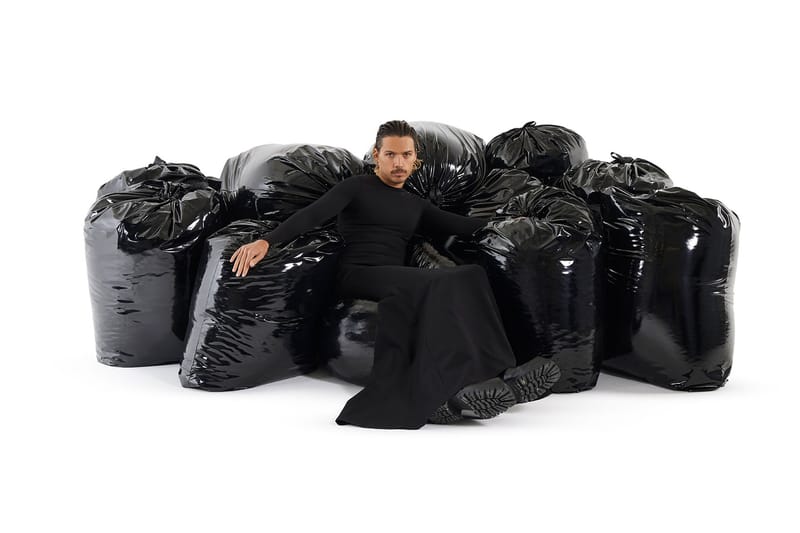 Harry Nuriev Debuts a "Trash Bag Sofa" at Design Miami/