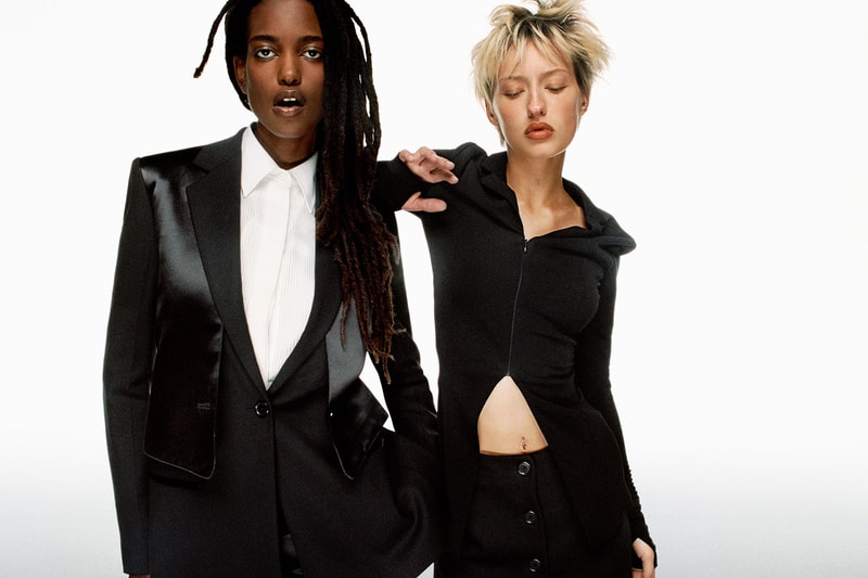 Helmut Lang Resort Collection Suiting Womenswear Hugo Comte Campaign Images