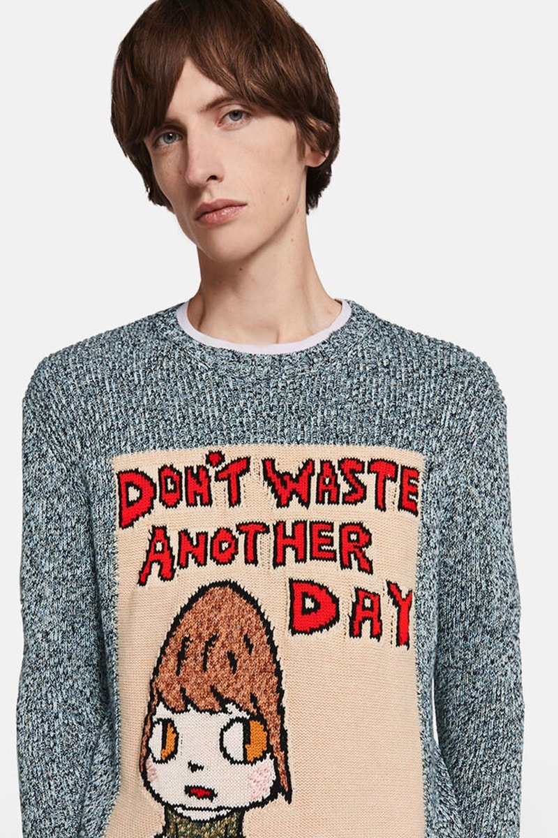 Yoshitomo Nara stella mccartney japan artist design art drawings slogans
