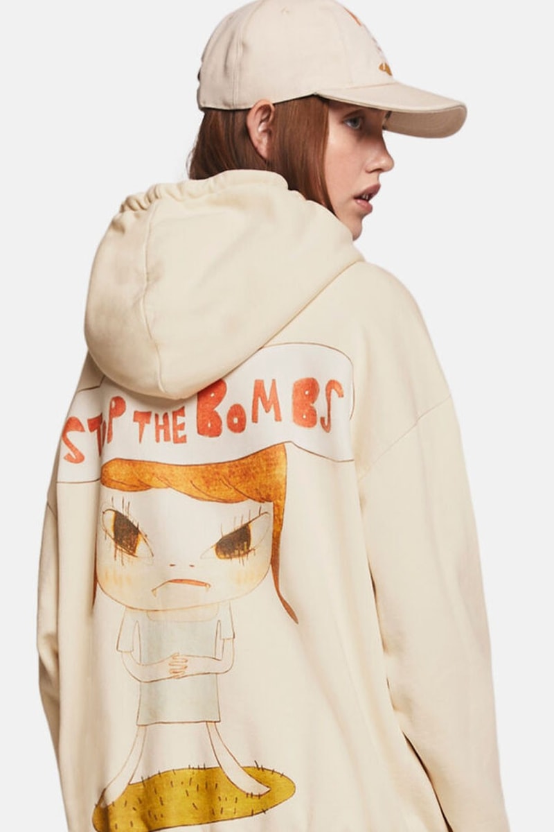 Yoshitomo Nara stella mccartney japan artist design art drawings slogans