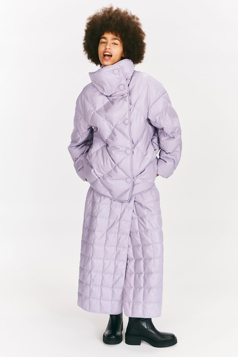 ienki ienki ukrainian brand fall winter 2023 collection campaign images outerwear knits coats puffer jackets 