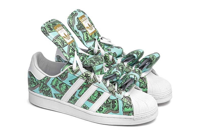 Jeremy Scott adidas Originals Superstar Money Collaboration Release Where to buy