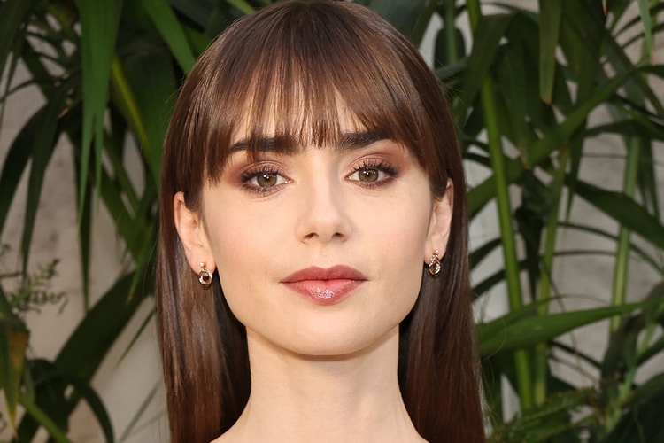Lily Collins Gives a Lesson on How to Properly Rock "Mullet Bangs"