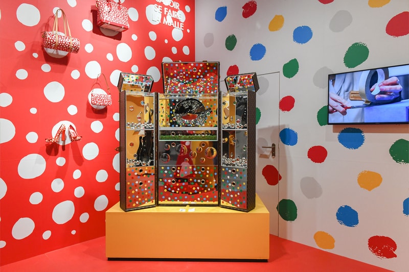 Louis Vuitton Art Basel Miami Beach Exhibition Yayoi Kusama Takashi Murakami Collaborations Images