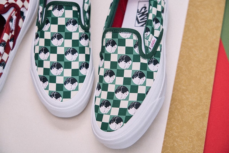vault by vans billy chinese new year year of the rabbit slip ons footwear