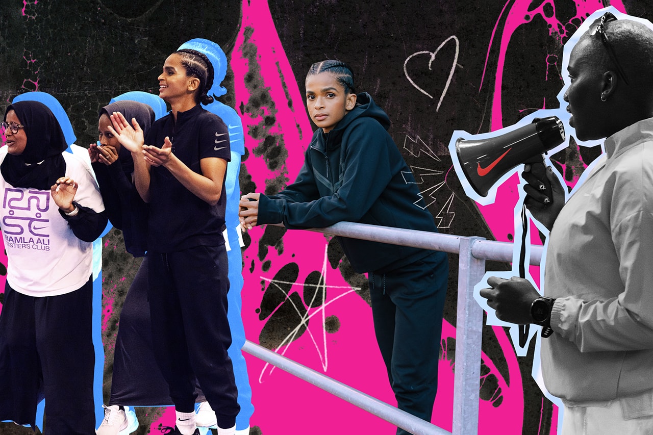 nike athlete partnership football beyond borders marcus rashford sport ramla ali sisters club boxing bebe vio inclusivity 