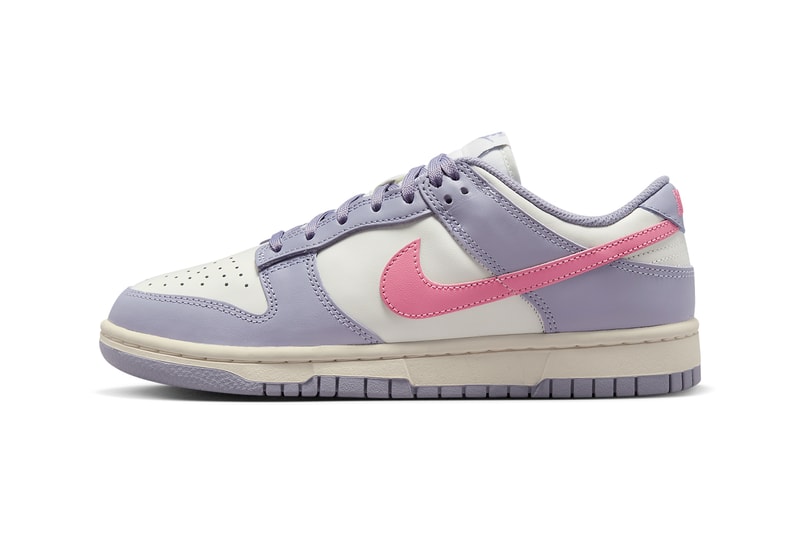 Nike Dunk Low "Indigo Haze" Coral Pink Lavender Purple Images, Release Date