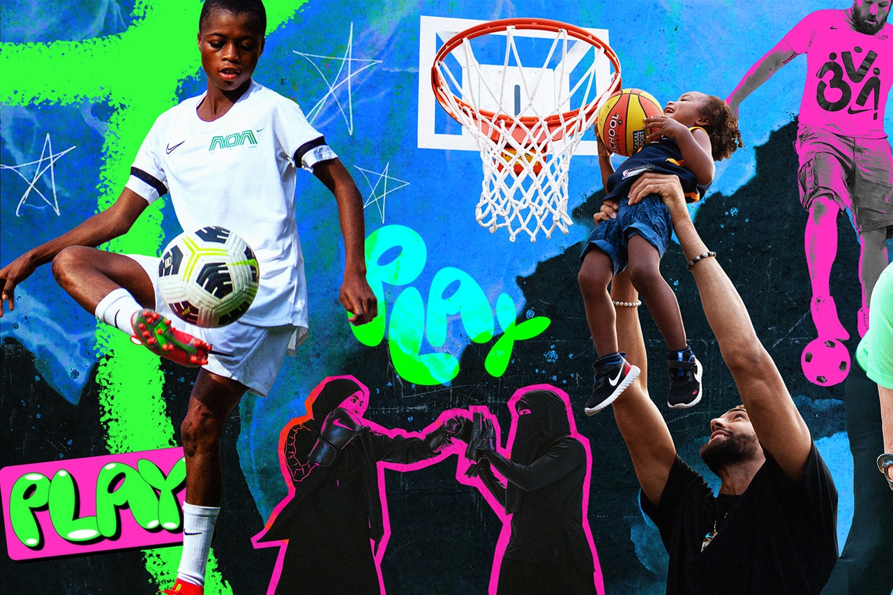 nike play charity initiative sport future of sport marcus rashford football giannis basketball nba