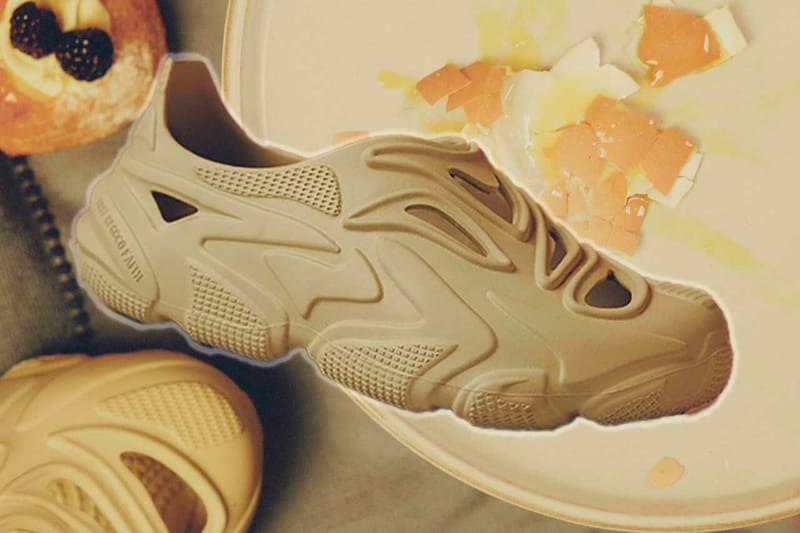 Viral Shoes Created From Sex Toys Return In "Crème Brûleé" Colorway