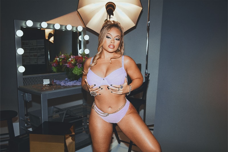 Rihanna Savage X Fenty December Campaign Latto Lingerie Images Release 