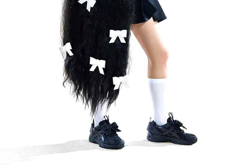 SHUSHU/TONG and ASICS Deliver Goth Girl-Approved Sneakers