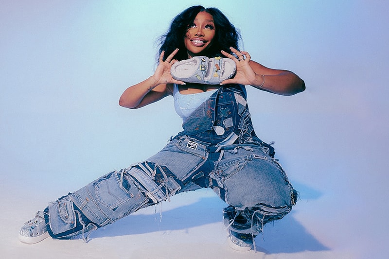 sza crocs y2k sandals clogs denim footwear