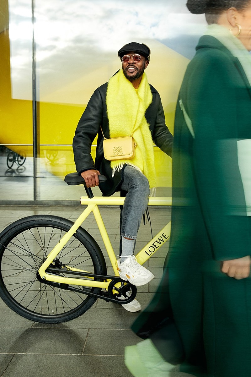vanmoof s3 e-bikes loewe amsterdam flagship store handbags leather accessories 