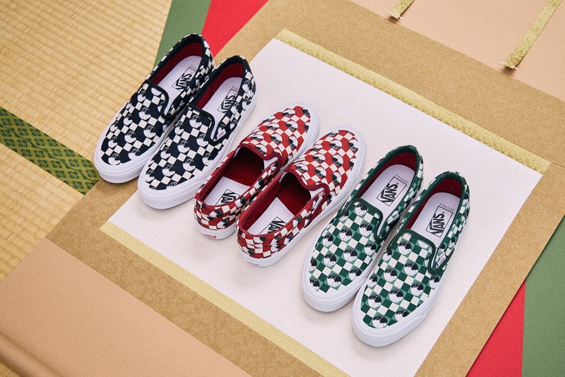vault by vans billy chinese new year year of the rabbit slip ons footwear
