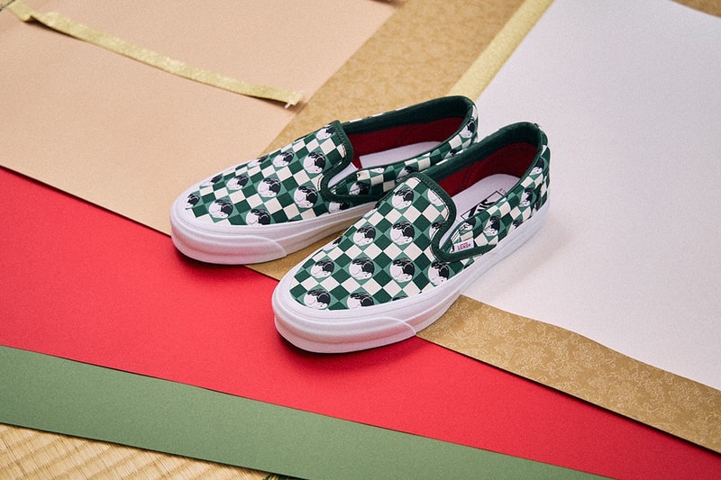 vault by vans billy chinese new year year of the rabbit slip ons footwear