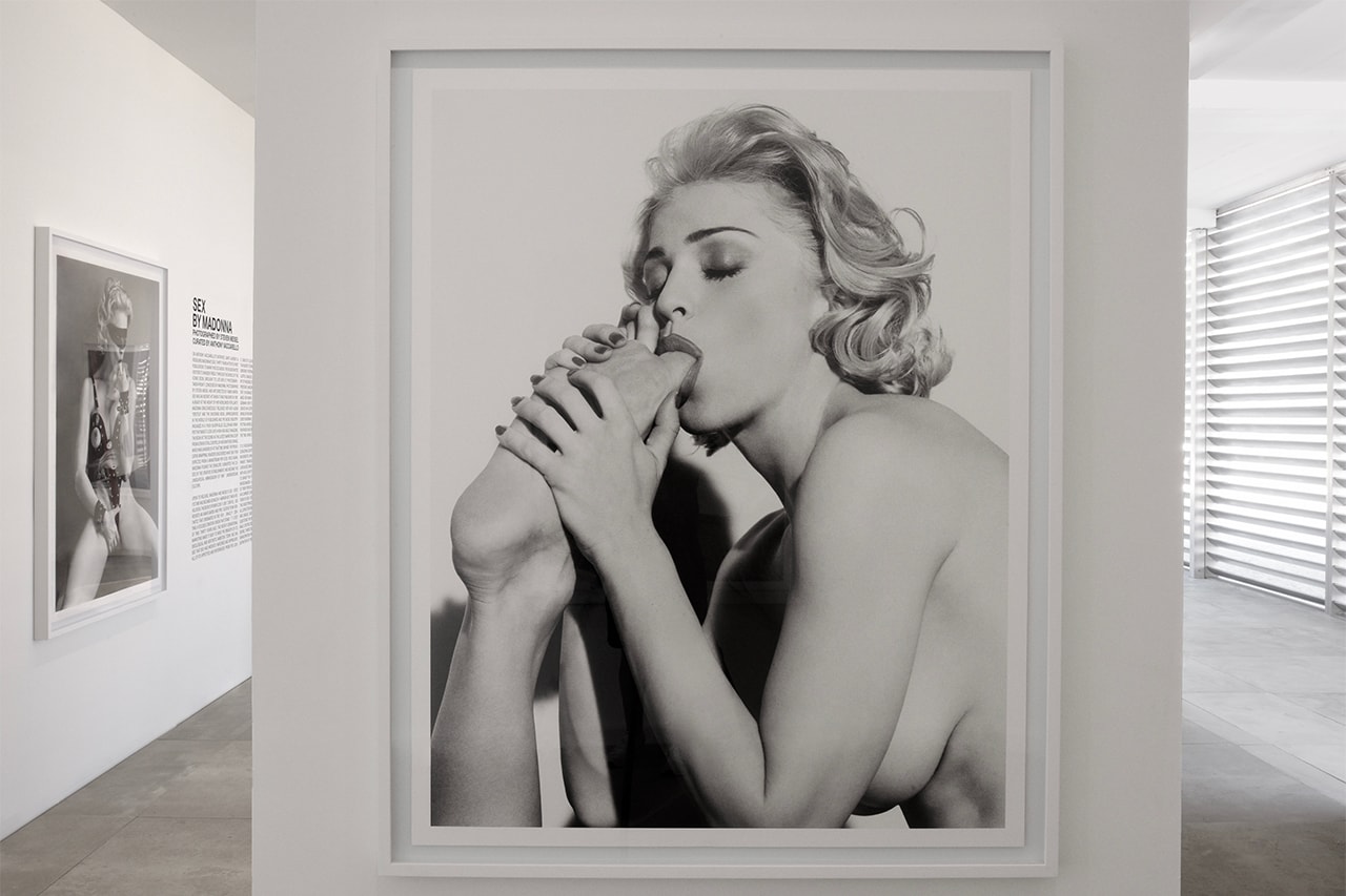madonna sex book ysl saint laurent art basel miami re-edition rive droite anthony vaccarello