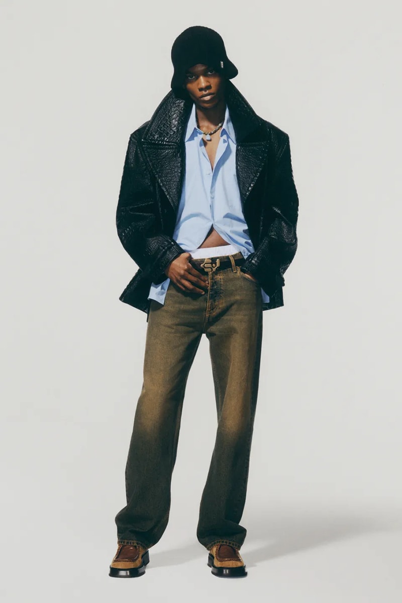 eytys fall winter 2023 stockholm ready to wear denim rockers 